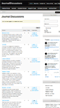 Mobile Screenshot of journaldiscussions.com